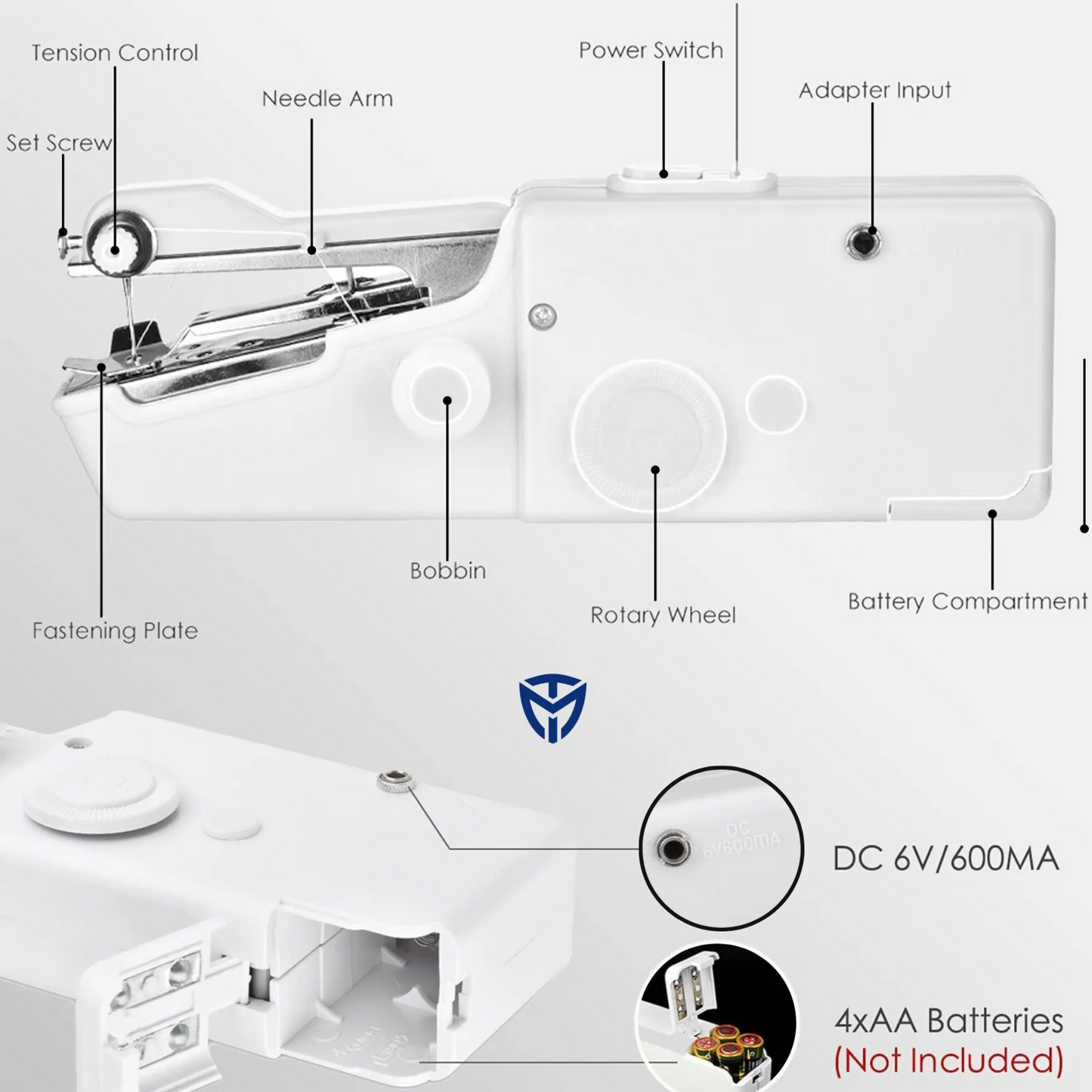 Handheld Mini Sewing Machine
